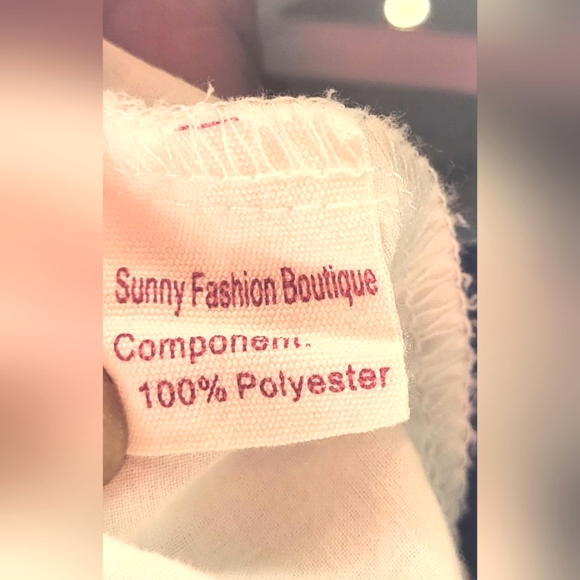 ⏰️3/$10 12Y Sunny Fashion Blue and white Dress Bow tie - Picture 5 of 8